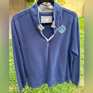 Disney cruise line exclusive Men's Navy Pull-Over Sweater